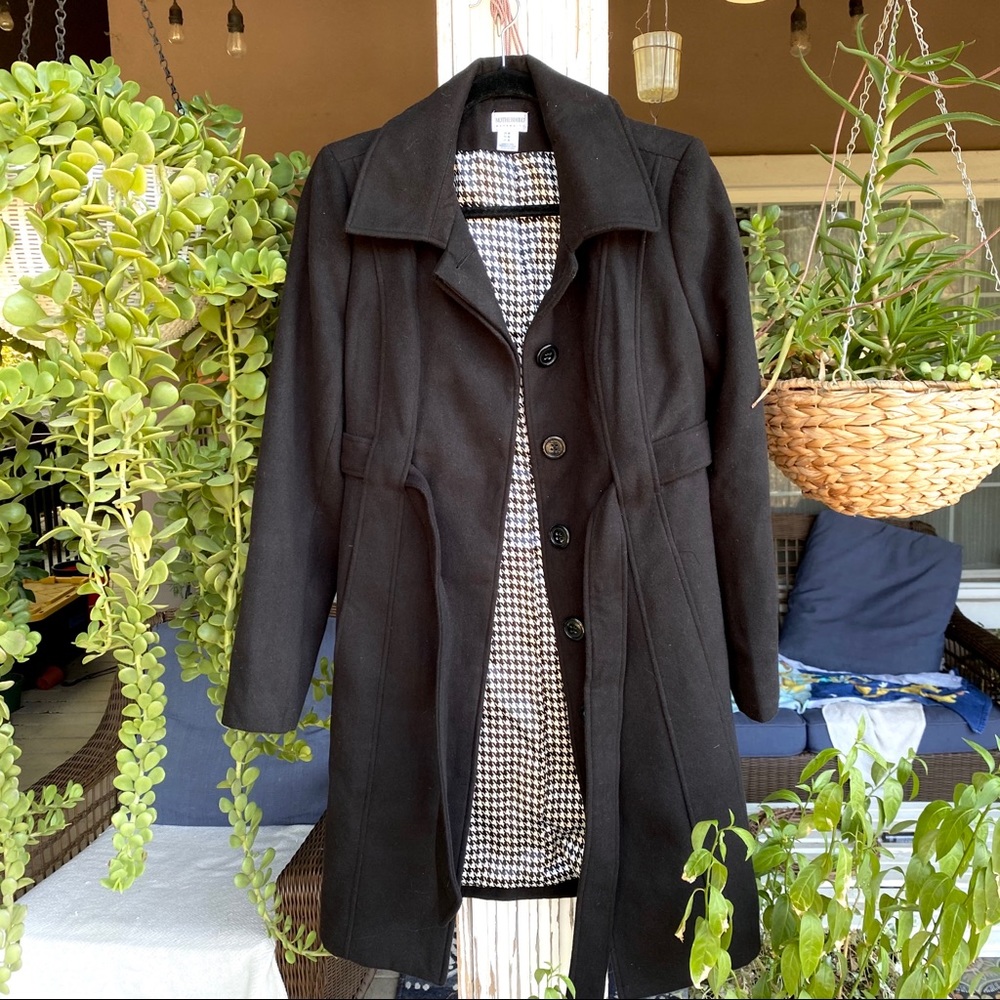 Maternity peacoat